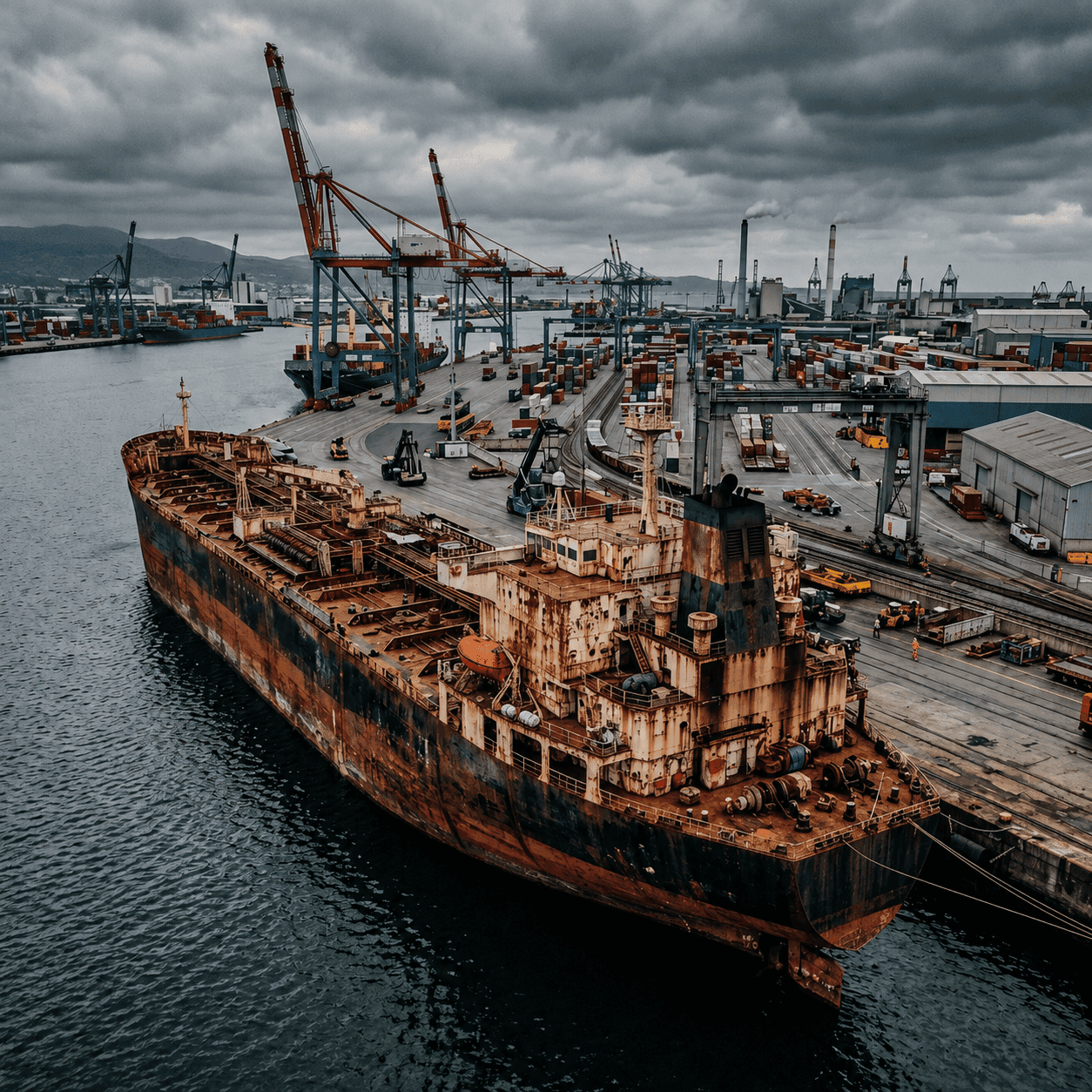 High-risk or aging international vessels and offshore energy units.